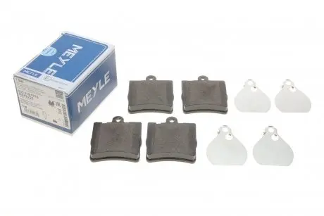 Колодки тормозные (задние) mb c-class (w203) 00-07/e-class (w210) 96-02 MEYLE 025 218 9915