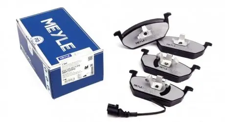 Комплект гальмівних колодок, дискове гальмо MEYLE 025 220 3517/PD