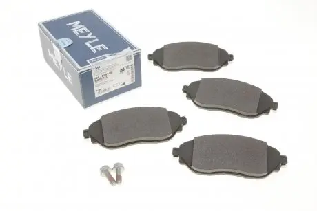 Комплект тормозных колодок, дисковый тормоз MEYLE 025 220 8718