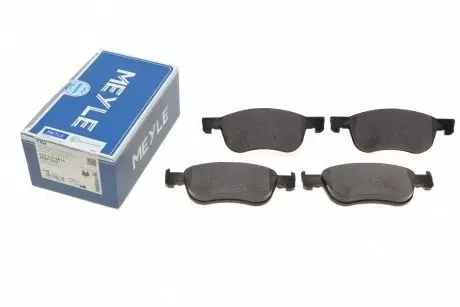 Комплект гальмівних колодок, дискове гальмо MEYLE 025 227 4816