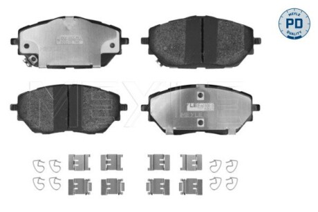 Гальмівні колодки передні MEYLE 025 227 8218/PD