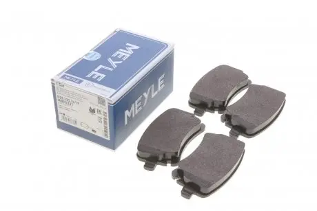 Комплект тормозных колодок, дисковый тормоз MEYLE 025 233 2617