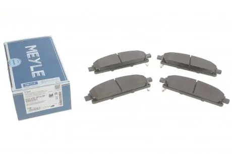 Комплект тормозных колодок, дисковый тормоз MEYLE 025 234 2016/W