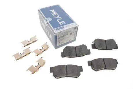 Комплект тормозных колодок, дисковый тормоз MEYLE 025 235 4314/W