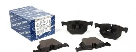 Комплект тормозных колодок, дисковый тормоз MEYLE 025 235 5017