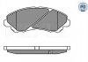Комплект гальмівних колодок, дискове гальмо MEYLE 025 235 8416/PD (фото 1)