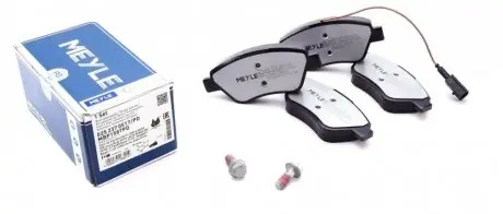 Комплект тормозных колодок, дисковый тормоз MEYLE 025 237 0517/PD