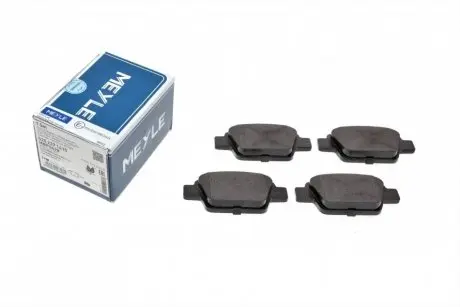 Комплект тормозных колодок, дисковый тормоз MEYLE 025 237 1415