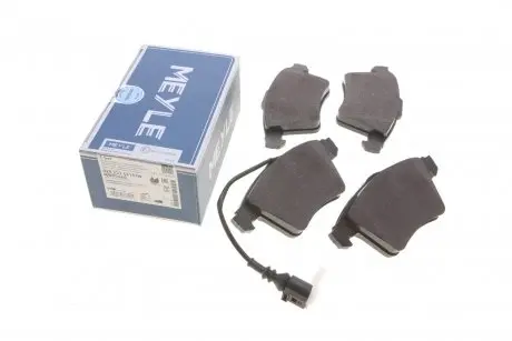 Комплект тормозных колодок, дисковый тормоз MEYLE 025 237 4619/W
