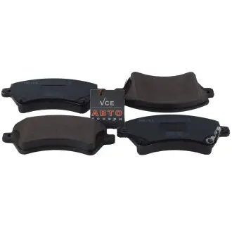 Комплект гальмівних колодок, дисковий гальмо MEYLE 025 237 6617/W