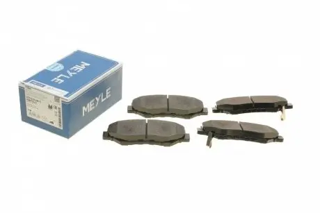 Комплект тормозных колодок, дисковый тормоз MEYLE 025 238 6817