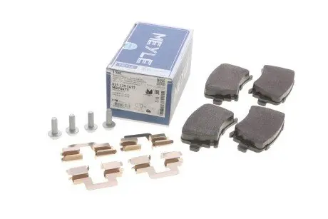 Комплект тормозных колодок, дисковый тормоз MEYLE 025 239 1417