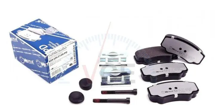 Комплект тормозных колодок, дисковый тормоз MEYLE 025 239 2120/PD (фото 1)