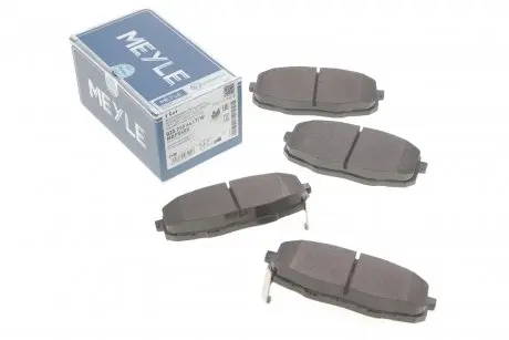Комплект тормозных колодок, дисковый тормоз MEYLE 025 239 6617/W