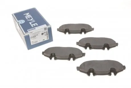 Комплект гальмівних колодок, дисковий гальмо MEYLE 025 240 0720
