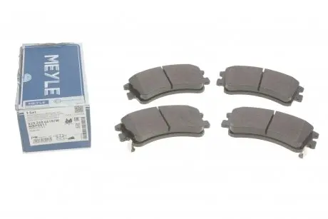 Комплект гальмівних колодок, дисковий гальмо MEYLE 025 240 4618/W