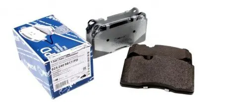 Комплект тормозных колодок, дисковый тормоз MEYLE 025 240 9817/PD