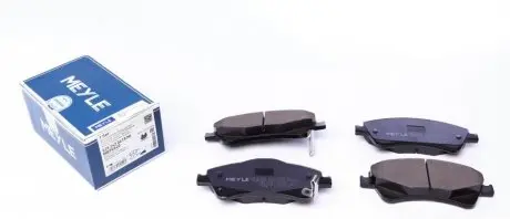 Комплект тормозных колодок, дисковый тормоз MEYLE 025 242 0419/W