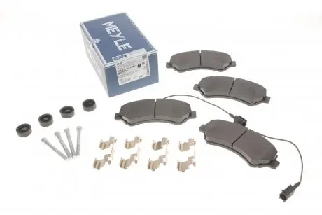 Комплект тормозных колодок, дисковый тормоз MEYLE 025 244 6619/W1