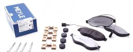 Комплект тормозных колодок, дисковый тормоз MEYLE 025 244 6819-1/PD