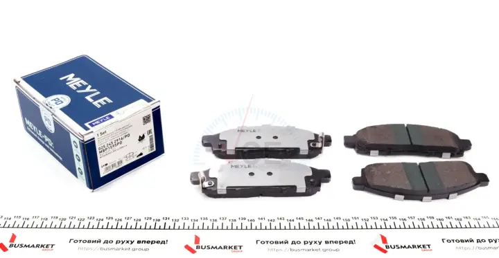Комплект тормозных колодок, дисковый тормоз MEYLE 025 245 2916/PD (фото 1)