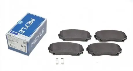 Комплект гальмівних колодок, дискове гальмо MEYLE 025 245 4417/W