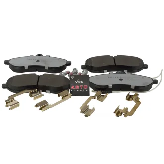 Колодки тормозные (передние) Citroen Jumpy/Fiat Scudo/Peugeot Expert 07- (+датчик) (PREMIUM) MEYLE 025 245 9518/PD