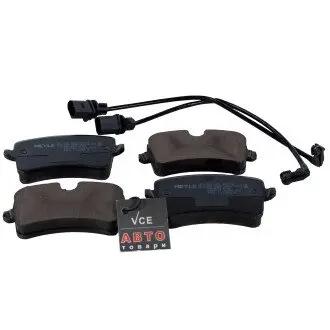 Комплект тормозных колодок, дисковый тормоз MEYLE 025 246 0617/W