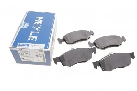 Комплект тормозных колодок, дисковый тормоз MEYLE 025 246 7318