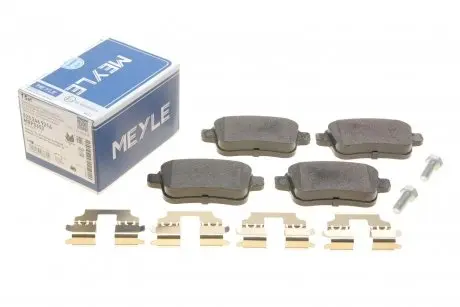 Комплект тормозных колодок, дисковый тормоз MEYLE 025 246 9216