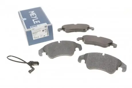 Комплект гальмівних колодок, дисковий гальмо MEYLE 025 247 4319/W