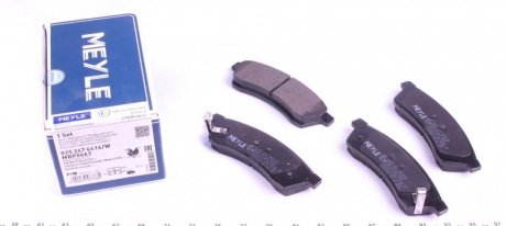 Комплект тормозных колодок, дисковый тормоз MEYLE 025 247 4414/W (фото 1)