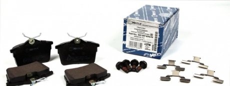 Комплект тормозных колодок, дисковый тормоз MEYLE 025 247 6516/W