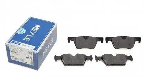 Комплект тормозных колодок, дисковый тормоз MEYLE 025 253 0717