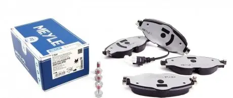 Комплект тормозных колодок, дисковый тормоз MEYLE 025 256 8320/PD