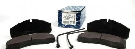 Комплект тормозных колодок, дисковый тормоз MEYLE 025 291 6020/W