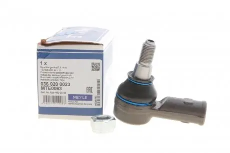 Наконечник поперечної кермової тяги MEYLE 036 020 0023