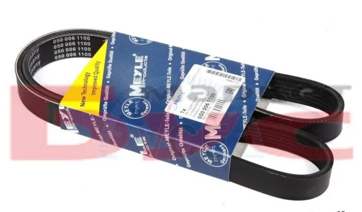 Фото 1 - Поликлиновой ремень MEYLE 050 006 1100 Поликлиновой ремень MEYLE 050 006 1100 (фото 1)