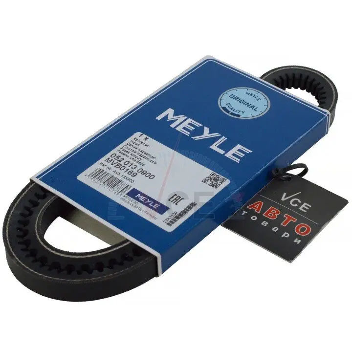 Клиновой ремень MEYLE 052 013 0900 (фото 1)