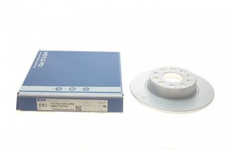 Тормозной диск MEYLE 115 523 0012/PD (фото 1)