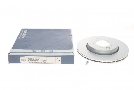 Тормозной диск MEYLE 115 523 0020/PD
