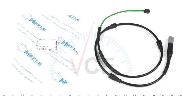 Сигналізатор, знос гальмівних колодок MEYLE 314 527 0013 (фото 1)