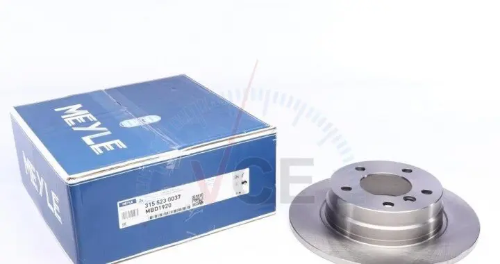 Тормозной диск MEYLE 315 523 0037 (фото 1)