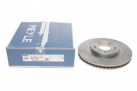 Гальмівний диск MEYLE 37-15 521 0030 (фото 1)
