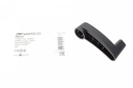 Ручка двери (задней/внутри) (l) citroen jumper/fiat ducato 06- MIRAGLIO 60/415
