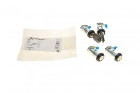 Сердцевина замка (к-кт 4шт.) iveco daily 99-11 (+ 2 ключа) MIRAGLIO 85/116