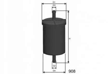 Топливный фильтр MISFAT E710