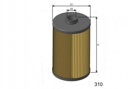 Топливный фильтр MISFAT F103 (фото 1)