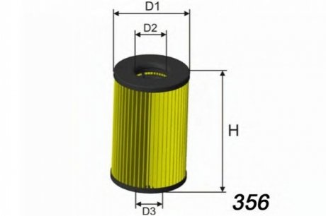Масляный фильтр MISFAT L125 (фото 1)