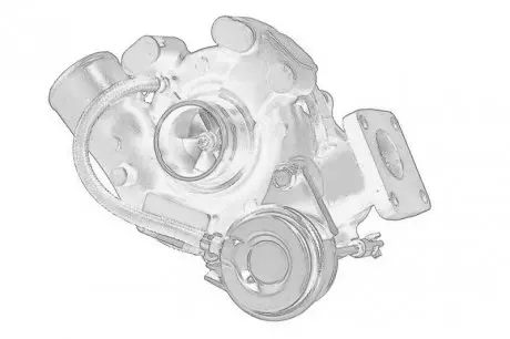 Турбокомпрессор MITSUBISHI 49135-05000